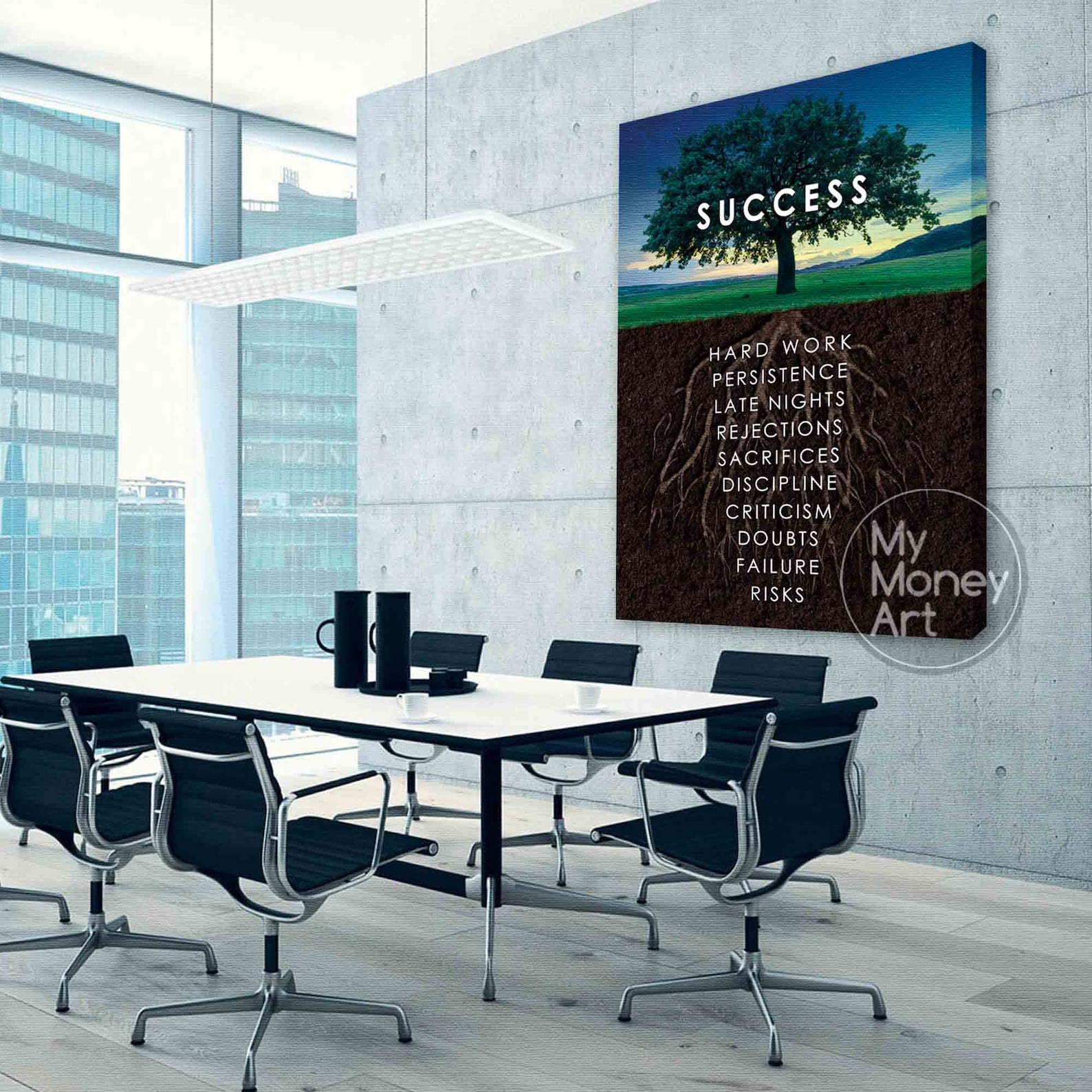 Painting for office Wall Art Print Art decor Canvas print Etsy