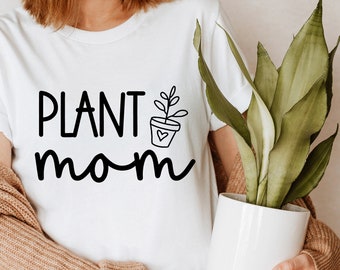 Plant Mom Svg, Crazy Plant Lady Svg, Plant Lady Png, Plant Lady Cut Files, Gardening Svg, Cute Plant lady svg files for Cricut