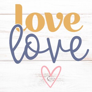 Love to Love Svg, Archivos Svg lindos para Cricut, Uso comercial, Conciencia de salud mental Png, La salud mental importa Svg, Pensamientos positivos