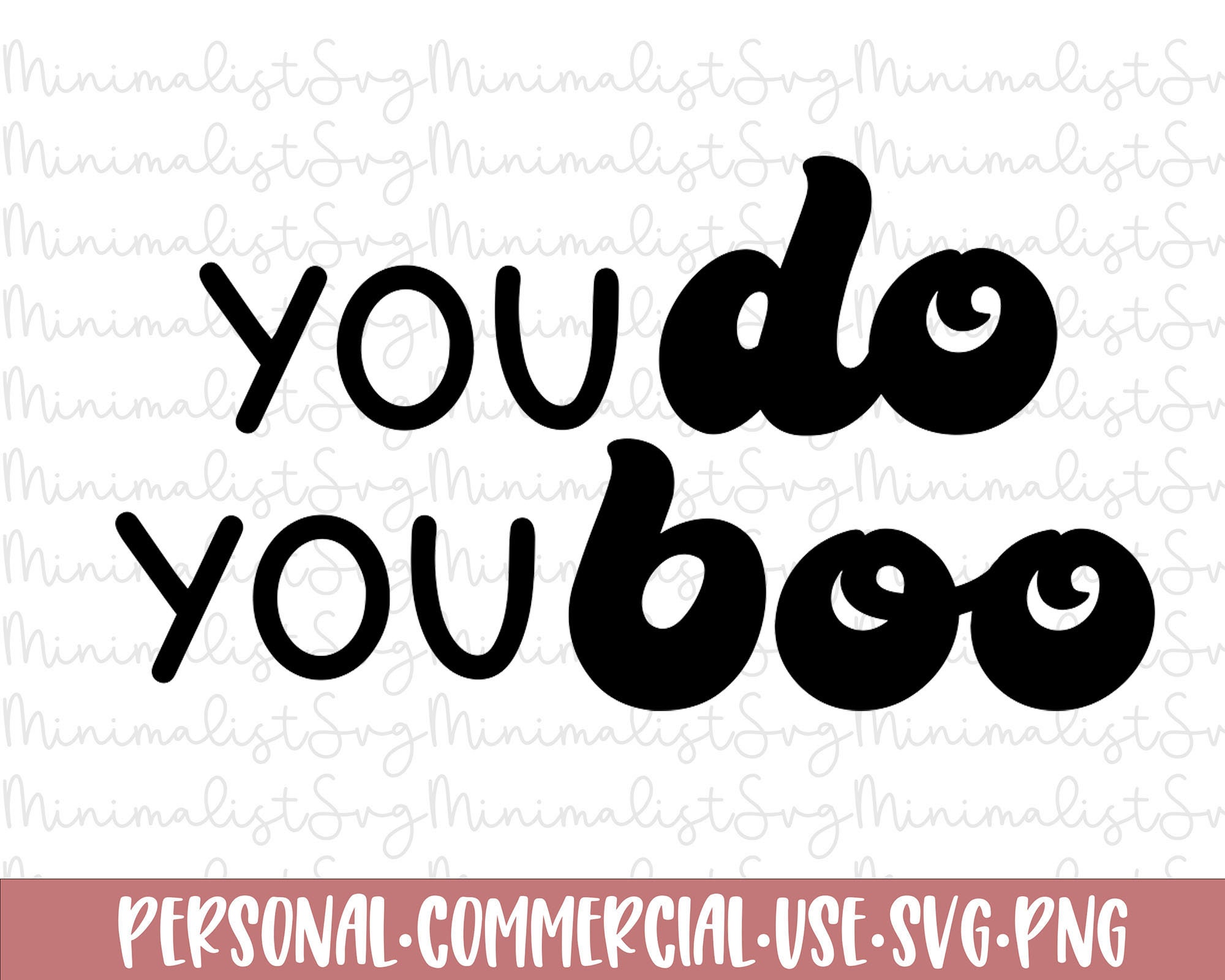 You Do You Boo Svg and Png File Cute Fall Shirt Svgs for Etsy