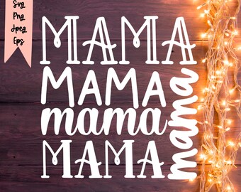 Mama Svg Bestand voor Cricut, Mama Krans Svg, Mama SVG, Svg Files voor Cricut, Svg Cut Files, Sublimation Designs Downloads, Sublimation Files
