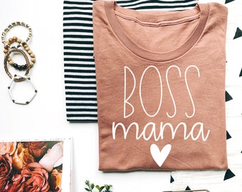 Baas Mama Svg, Svg Bestanden voor Cricut, Commercieel Gebruik Cut Files, Funny Shirt Svg Mama Cute Svg voor Sweatshirt, Cute SVGs voor Vrouwen moeders