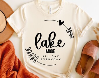 File Svg e Png Lake Mode, Lake Life Svg Png, Family Lake Vacation SVG taglia file per Cricut, Camping Svg Files, Lake Camp Svg