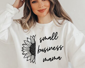Small Business Mama svg en png Commercieel gebruik Cut Files, Shirt Svg Mama Cute Svg voor t shirt, Cute SVGs, Small Business Owner Svg