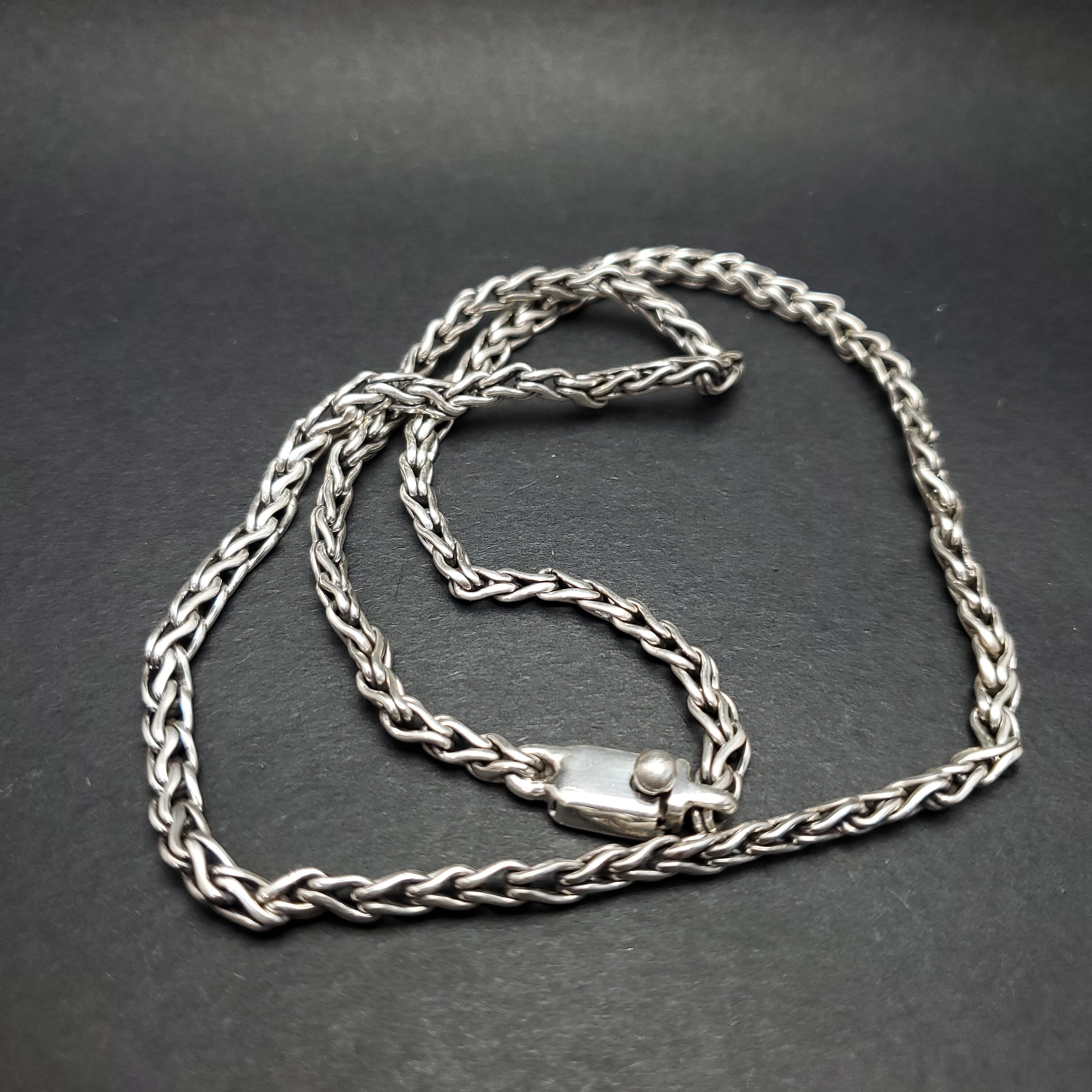 Silver Chain, 950 Sterling Silver, Handmade, Unisex Chain Silver Chain, 950 Sterling Silver, Handmade, Unisex Chain