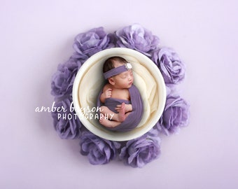 Newborn Digital Backdrop, Purple Floral Backdrop, Newborn Photography, Digital Newborn Backdrop, Baby Photo Prop, Newborn Digital Background