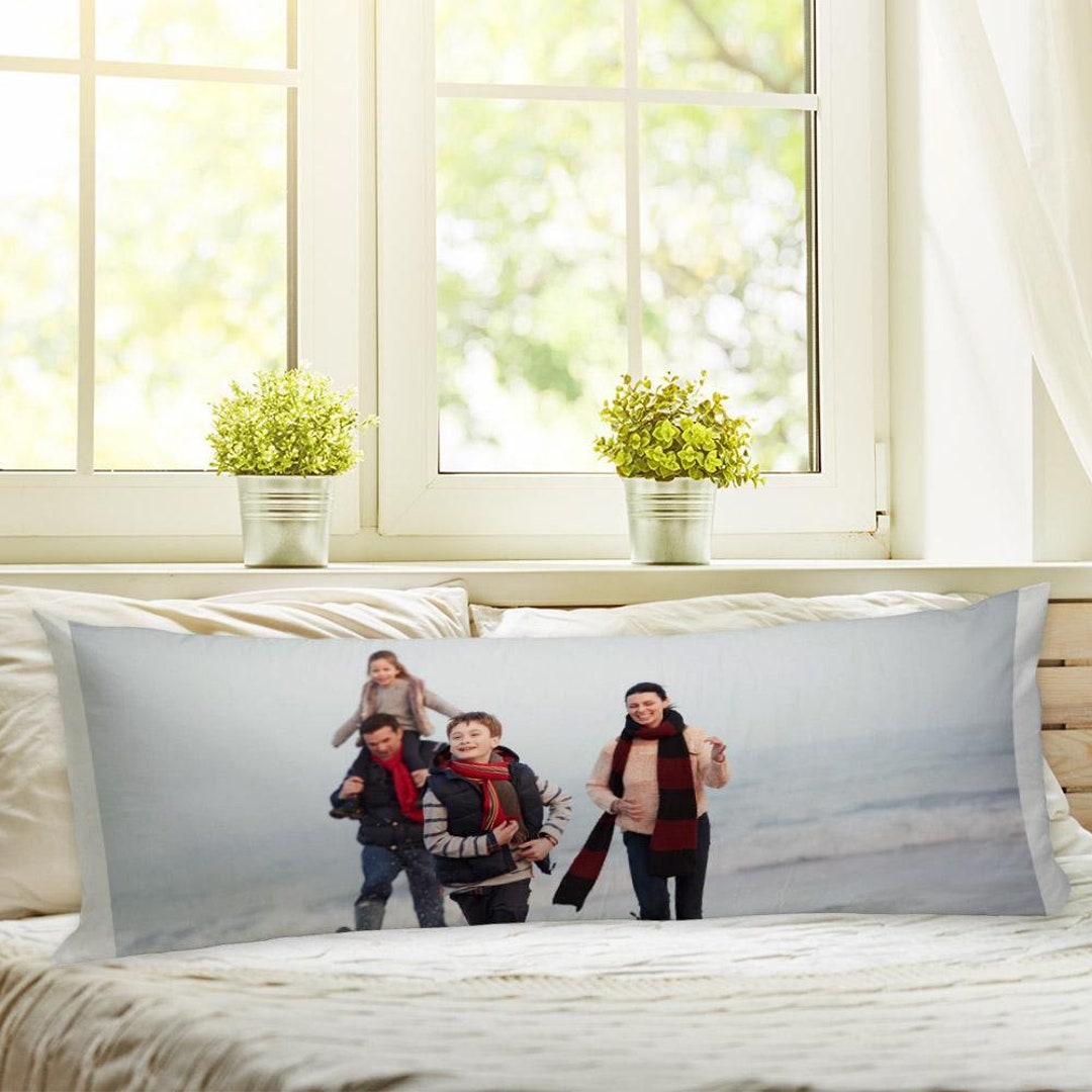 Custom Body Pillow Case of Your Photo Create Your Own Personalized