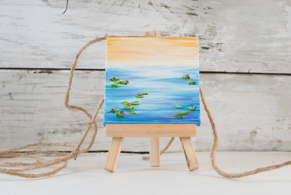 Mini Canvas & Easel Set – Monet's Art Supplies