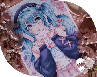Miku Love Sailor Print