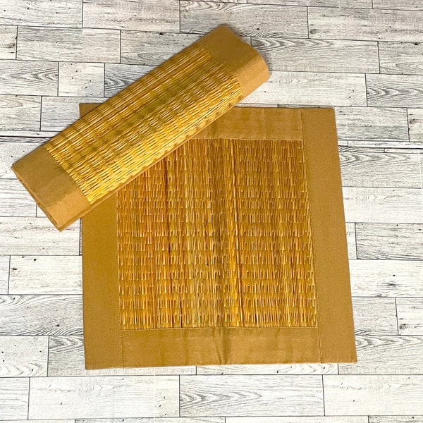 Bamboo Placemats Etsy