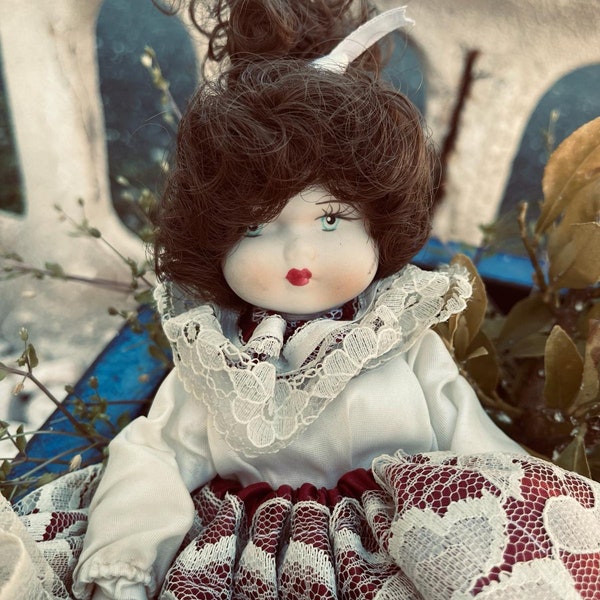 Poupée hantée positive haunted positive doll AURA POSITIVE calmante contre les angoisses