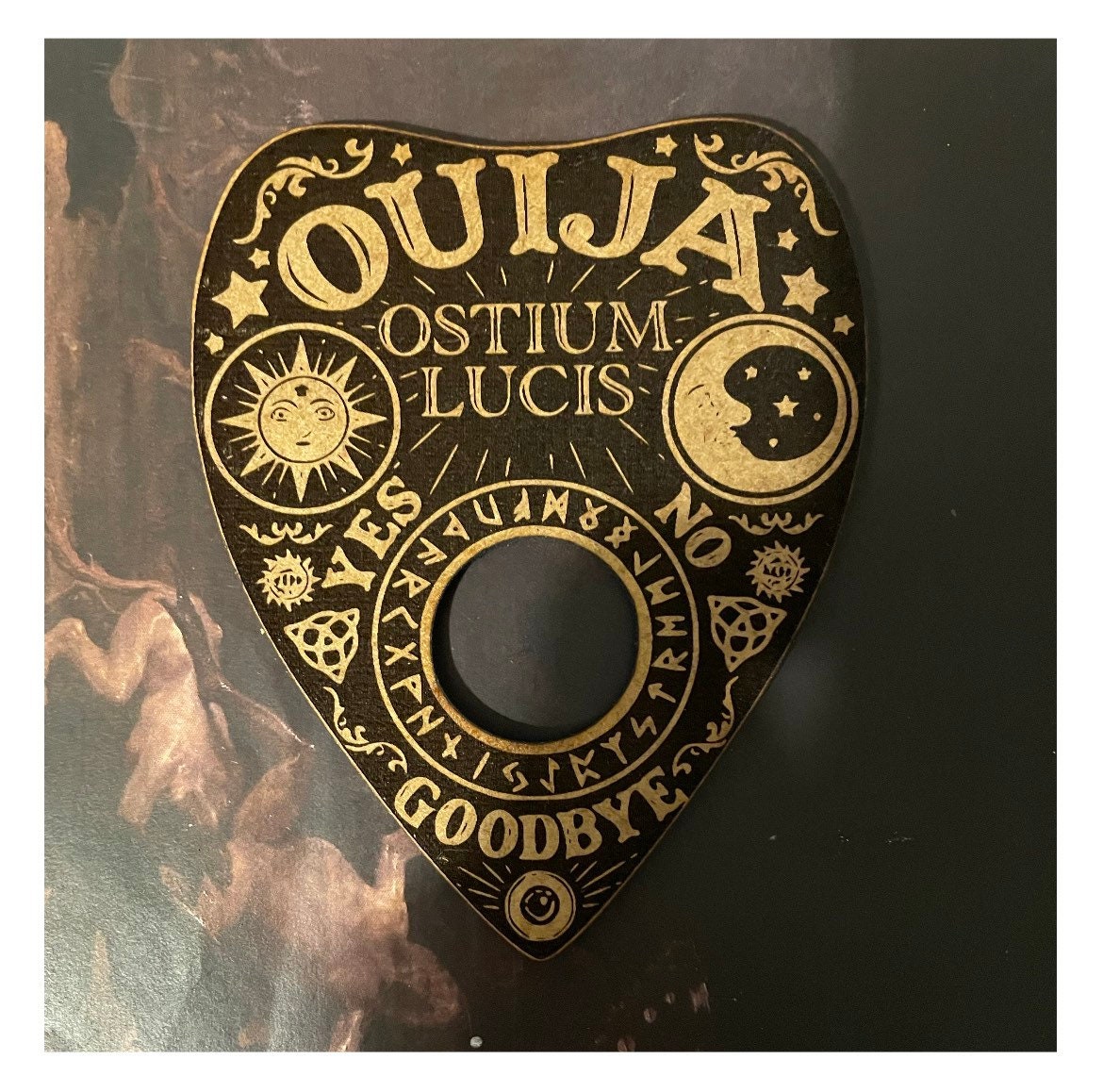 Goutte de Ouija Personnalisée avec Motif ou Message Au Choix