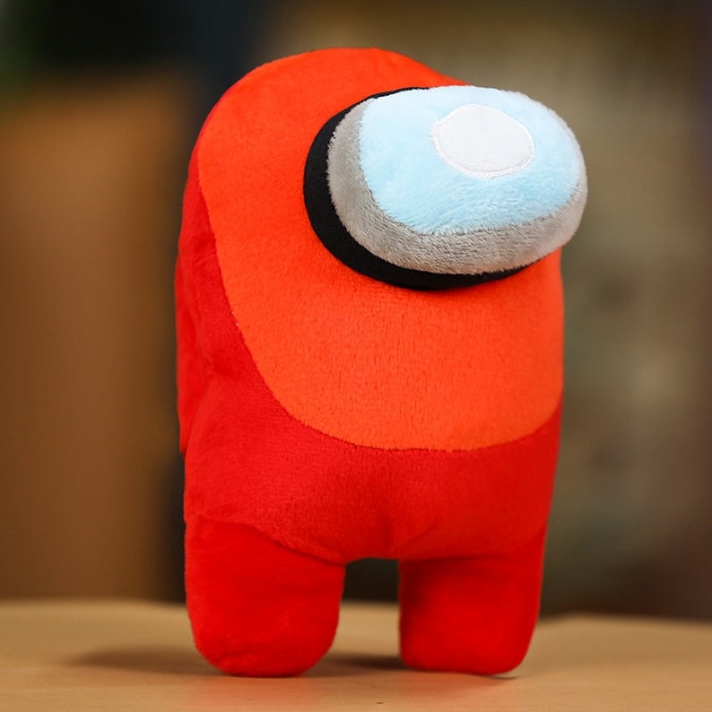 Among Us Crewmate Plushie Imposter Stuffed Toy Cute Gamer Etsy