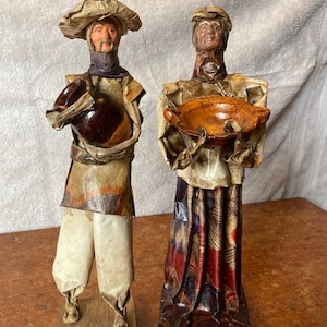Mexican Folk Art Figurines Vintag