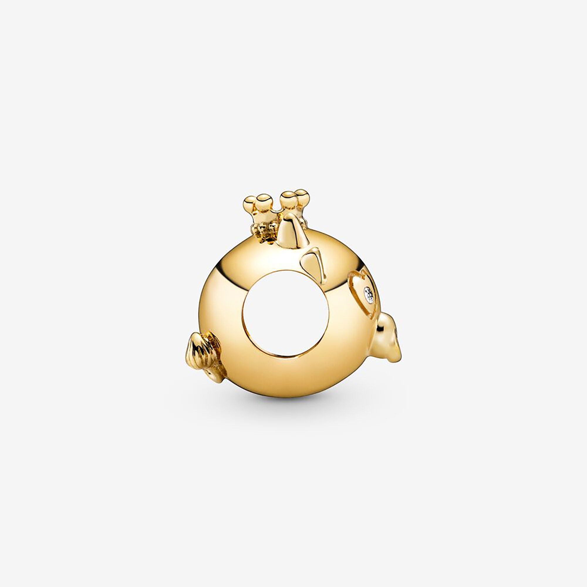 Shining Ox Pandora Charm Gold Pig Charms Pandora Charms Etsy
