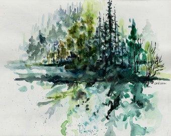 Forest Abstract