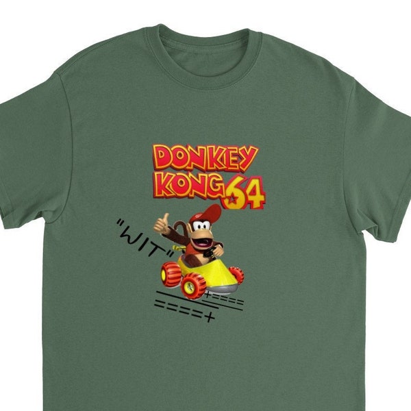 Diddy kong - Heavyweight Unisex Crewneck T-shirt T shirt i candy