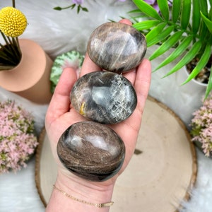 Black Moonstone Pebbles | Black Moonstone Gallet | You Choose Crystal | Moonstone | Gems and Minerals