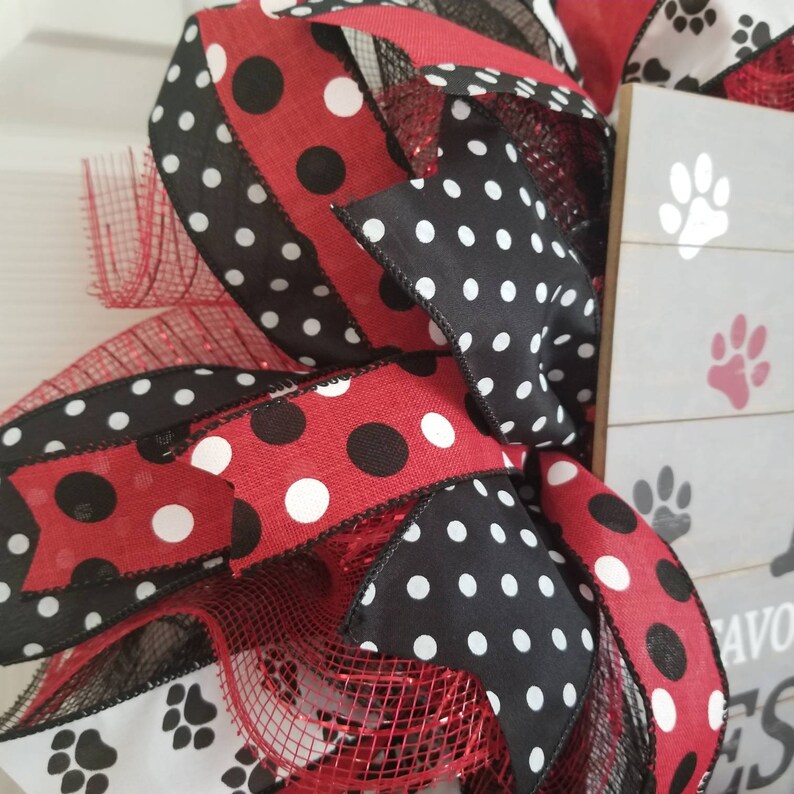 Cat Wreath Deco Mesh Wreath Wreaths for Front Door Rescue Etsy