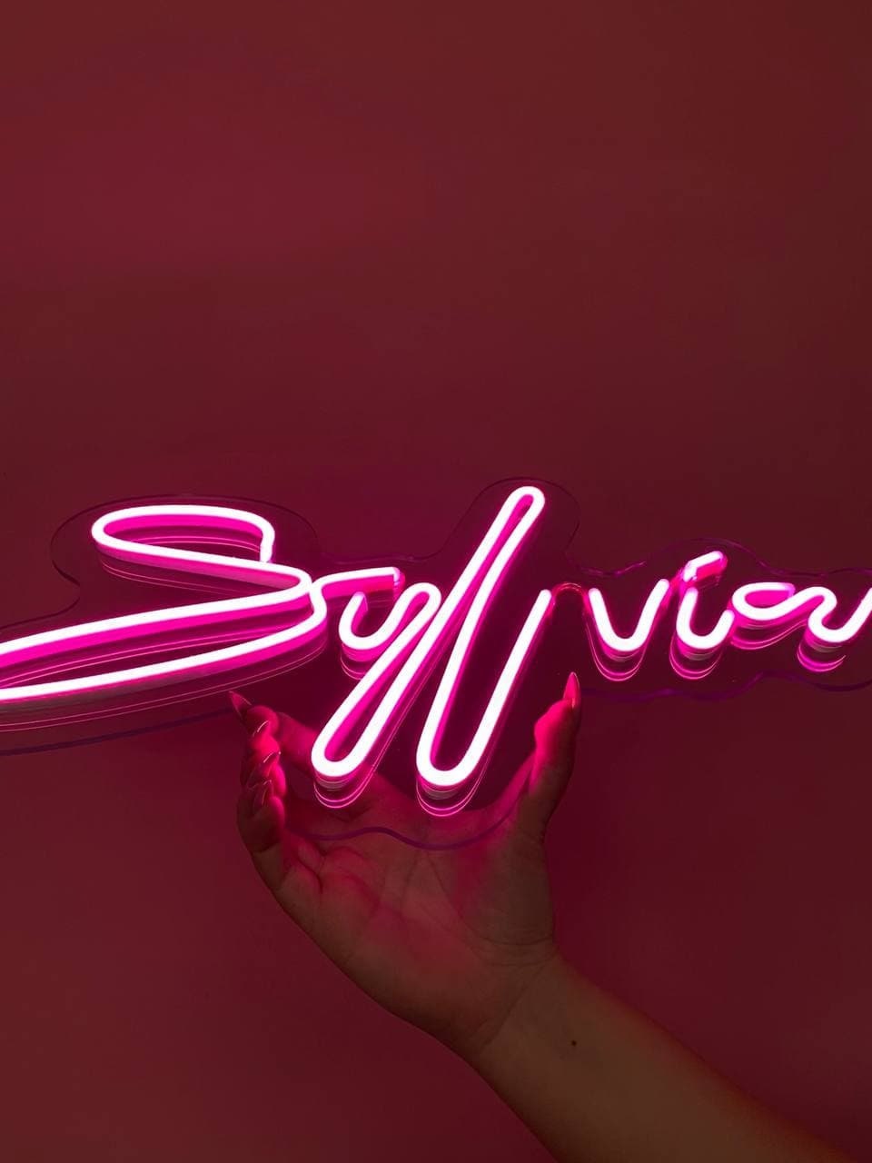 Custom Name Light up Wall Sign Name Led Lights Custom Led Etsy