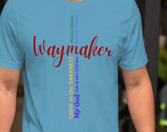 Waymaker Christian T-Shirt: Inspirational Faith Tee