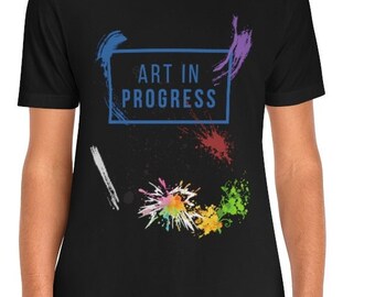 Art in Progress Short Sleeve Artist T-Shirt
