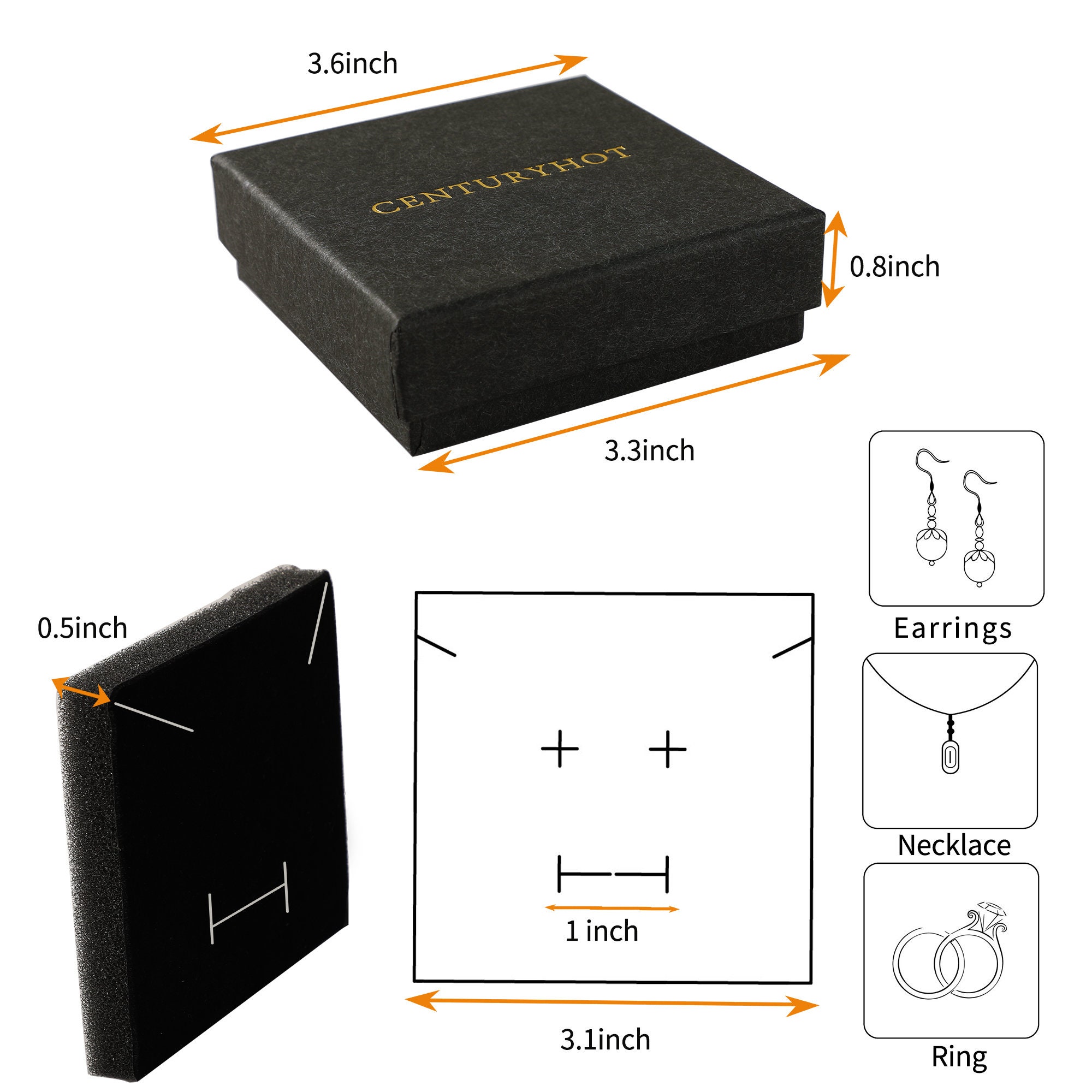 Custom Logo 9×9cm Paper Box for Multi-Jewelry Storage, Supporting Brand Consistency Through Personalized Design