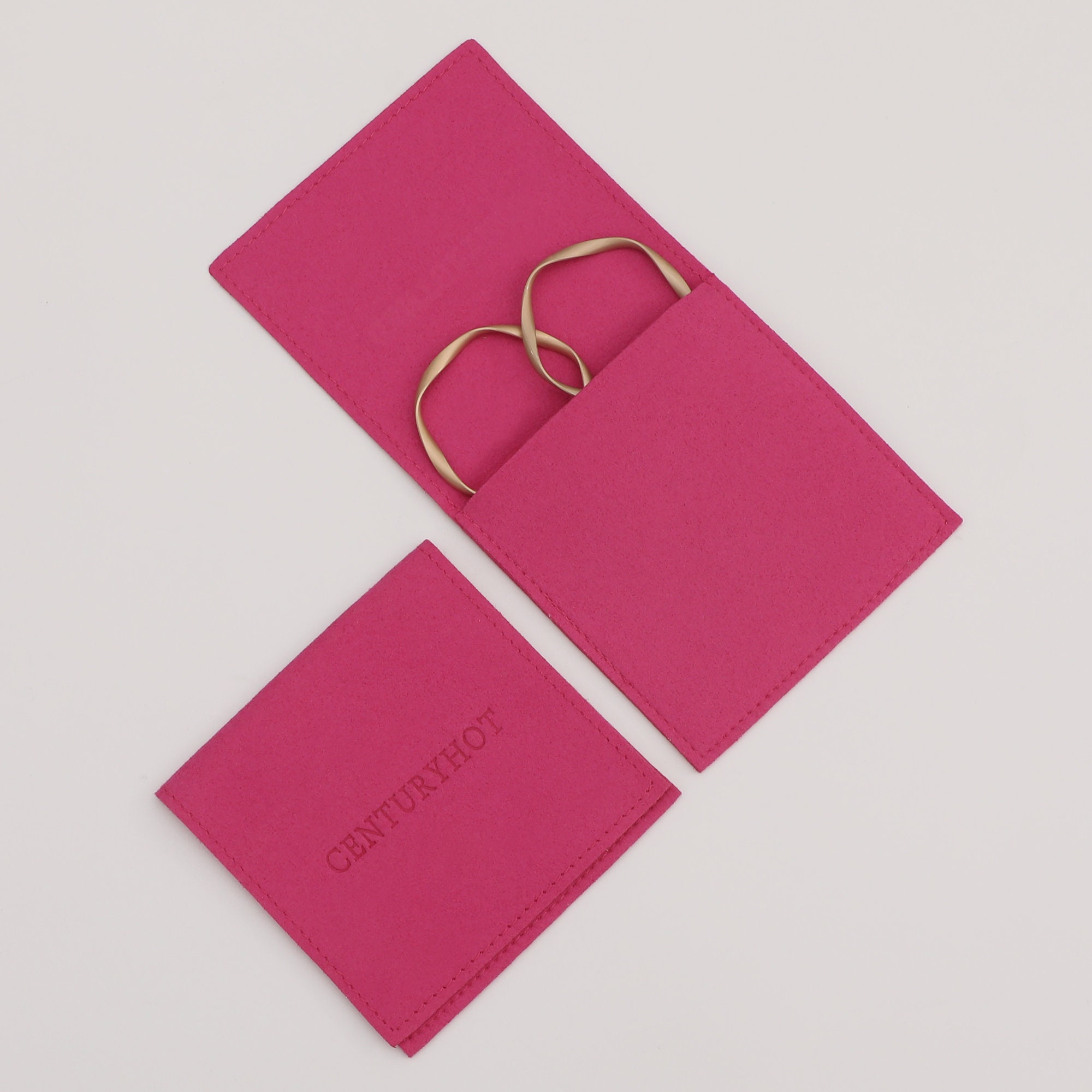 Small jewelry brands: Protect brooch pins from scratches with 8×8cm microfiber pouches—99% damage reduction (from product introduction)