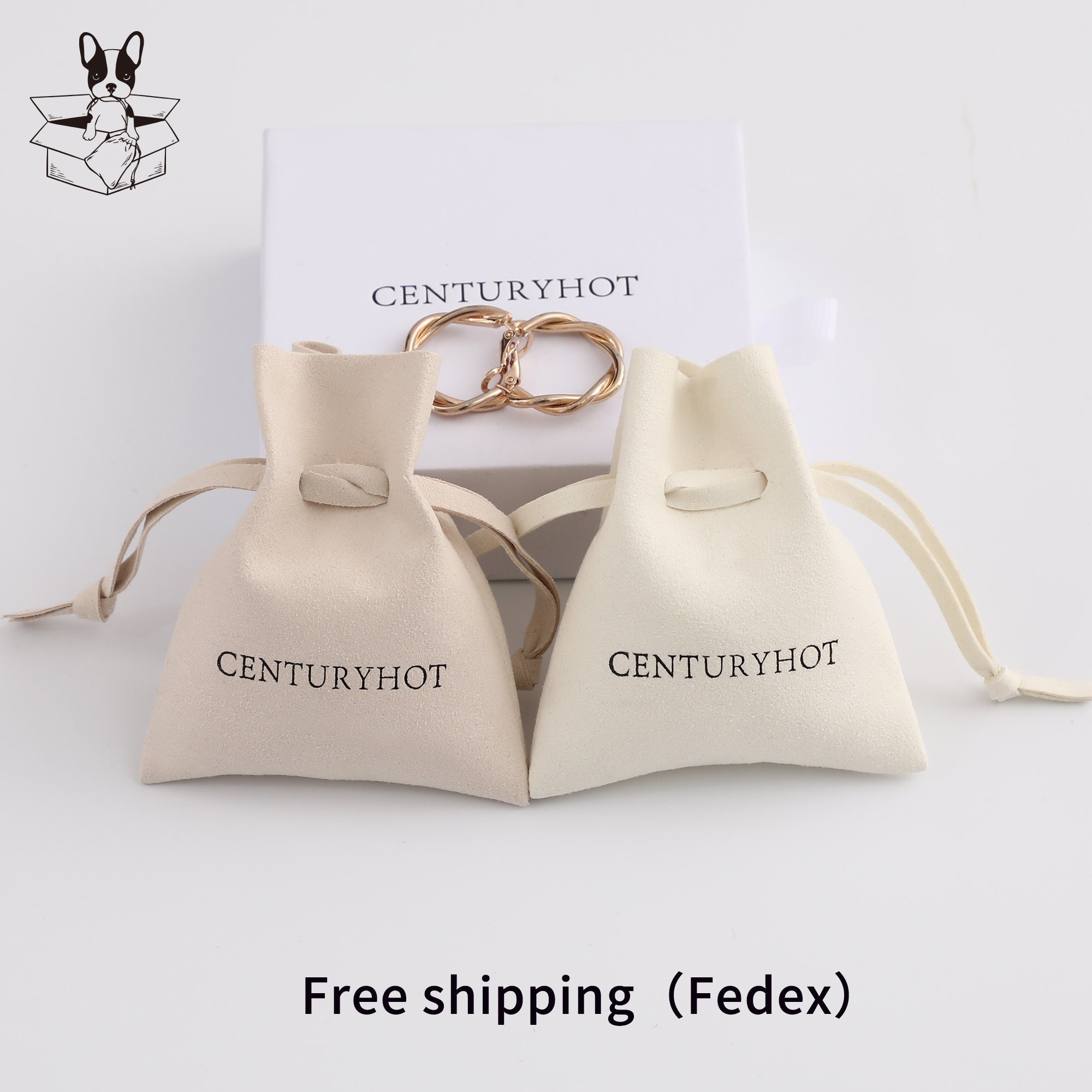 Wedding Ring Earring Watch Bags Buying Tips: Custom Logo Embossing for Personalized Wedding Packaging