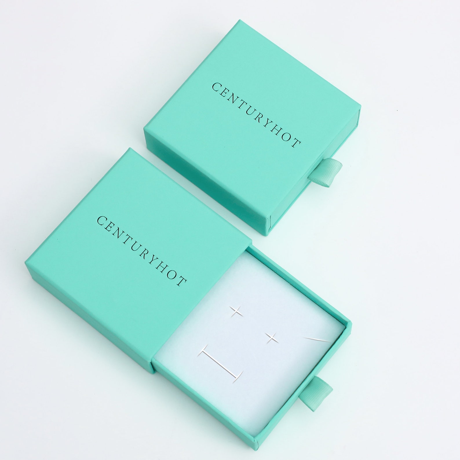 50pcs Personality Jewelry Box Paper Box Drawer Jewelry Box Etsy