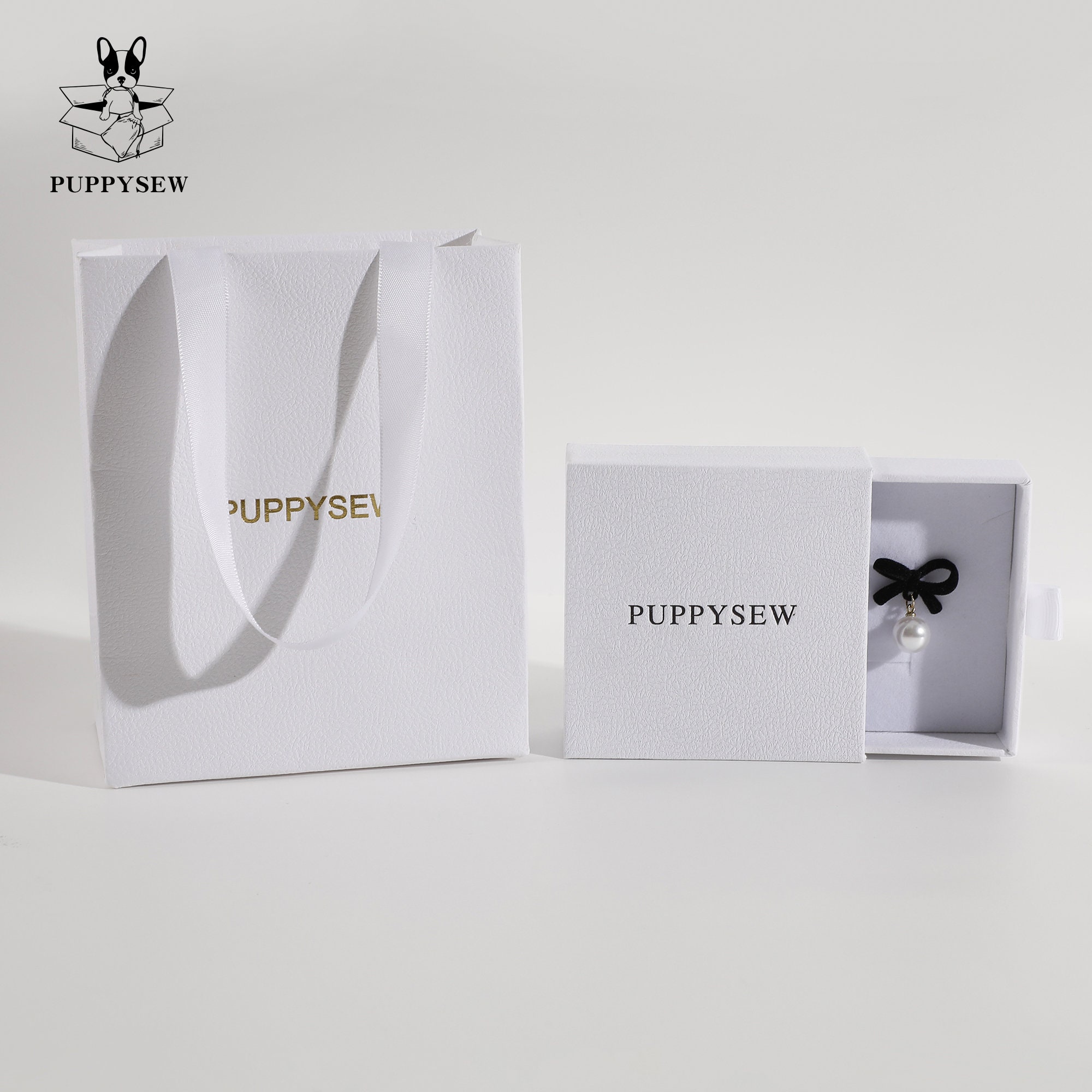 Small shops boost brand recall with custom logo black paper shopping bags for Halloween (gold/silver logo options)