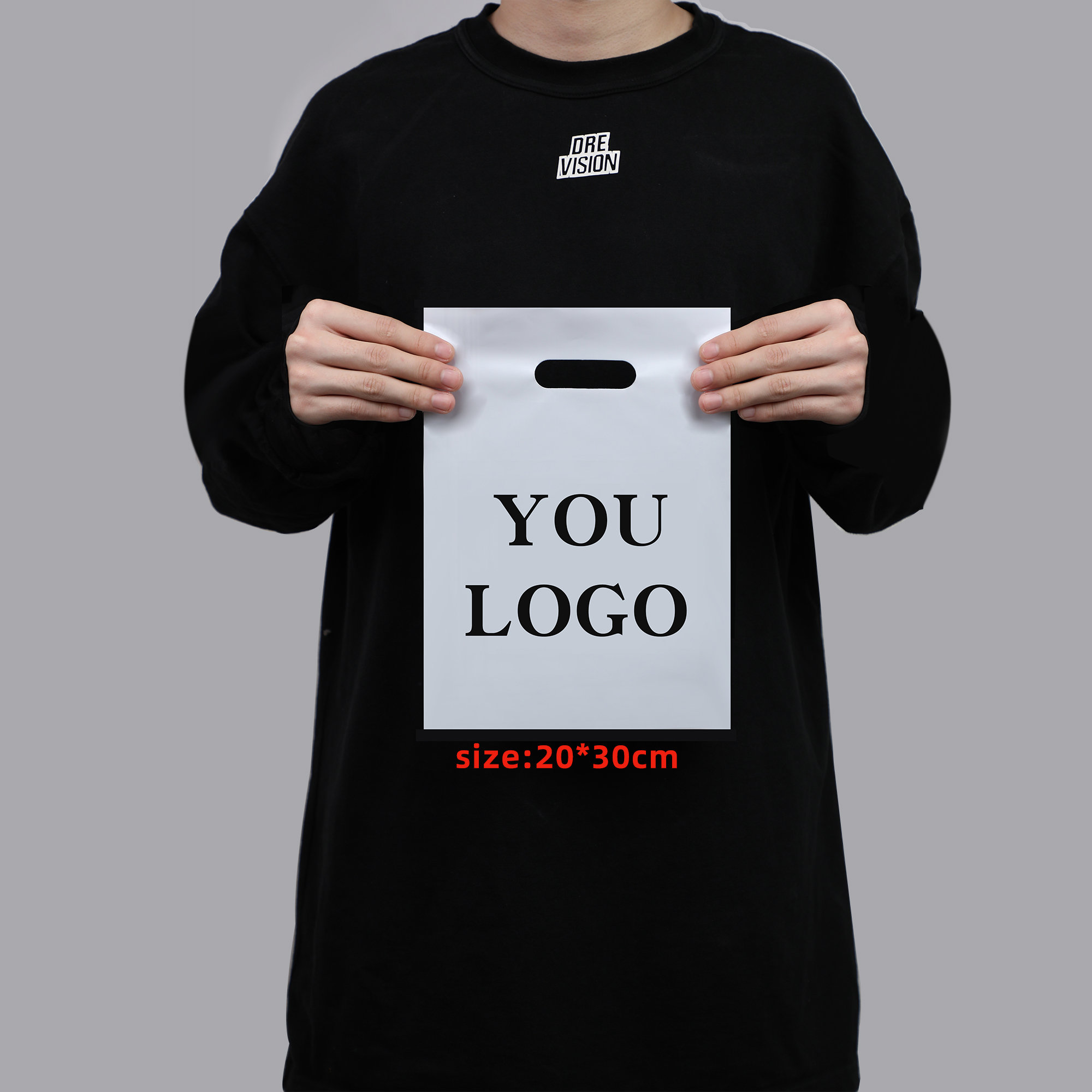 Small jewelry brands enhance brand identity with custom logo polyethylene courier bags (from product introduction)