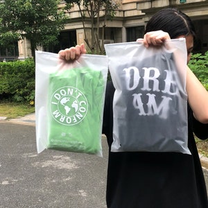 Bolsa de plástico con cierre personalizada de 100 piezas, bolsa de plástico con cierre, bolsa con cierre personalizada, bolsa con cierre esmerilado con logotipo, bolsa con cierre, bolsa de correo personalizada