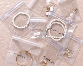 Bolsas transparentes personalizadas para joyería con logotipo – Embalaje personalizado para joyería