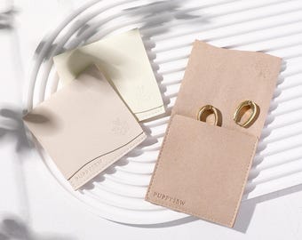 Personalized Embossed Microfiber Jewelry Bags – Elegant Packaging