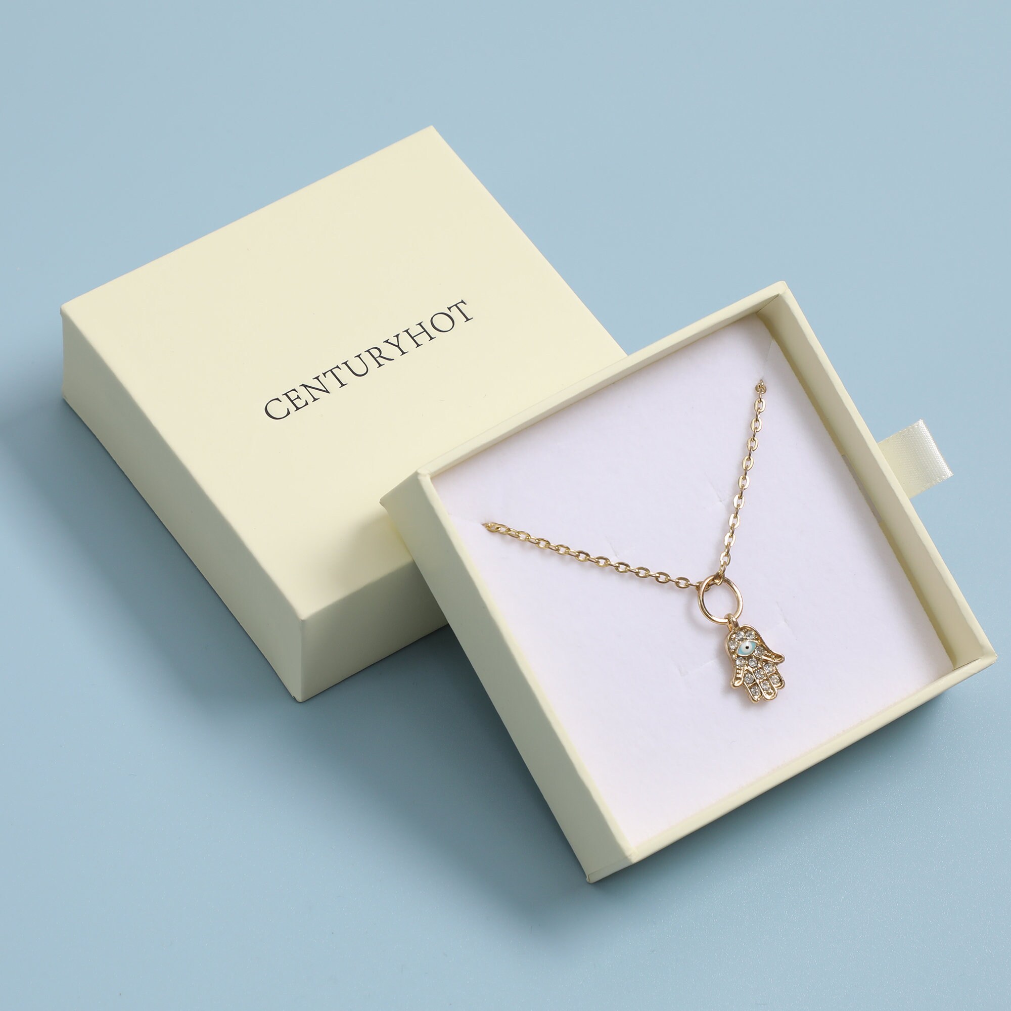 Small jewelry brands avoid 35% inventory waste with 50pcs MOQ cream drawer boxes, 9x9x3cm size fits earrings/necklaces/rings (from product introduction)