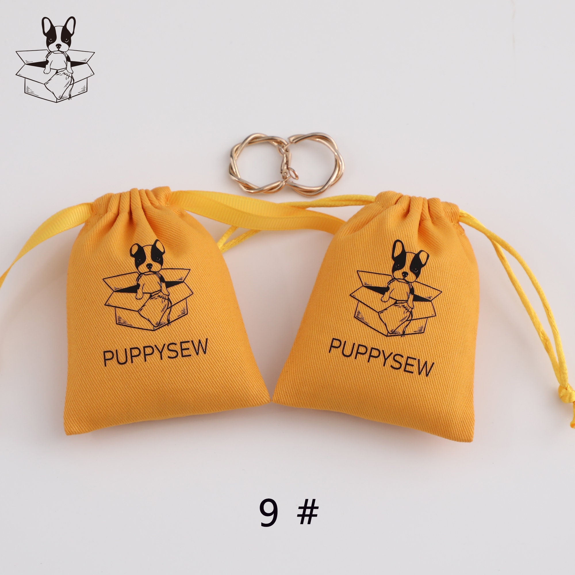 How to Pick Cotton Drawstring Dust Pouches? Custom logo printing ensures brand visibility on satin drawstring pouches