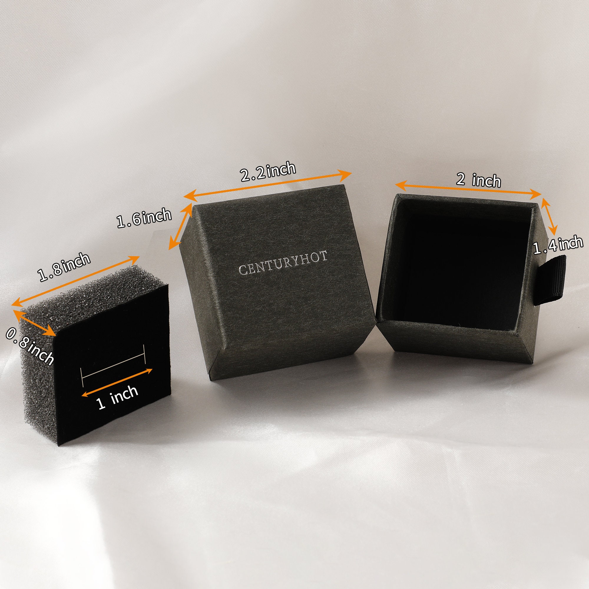 Gift wholesalers enhance brand visibility with gold custom logo on black kraft jewelry boxes – 25% repeat order increase (from product introduction)