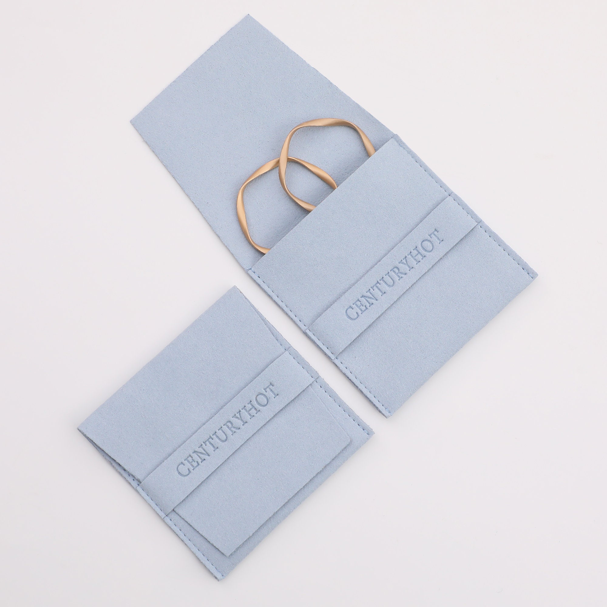 Small jewelry brands reduce earring damage by 90% with soft microfiber pouches (50pcs MOQ, 6×8cm size) – from product introduction