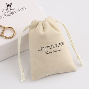 50  microfiber personalized color logo drawstring bags custom bags jewelry bags necklace bags packaging bags