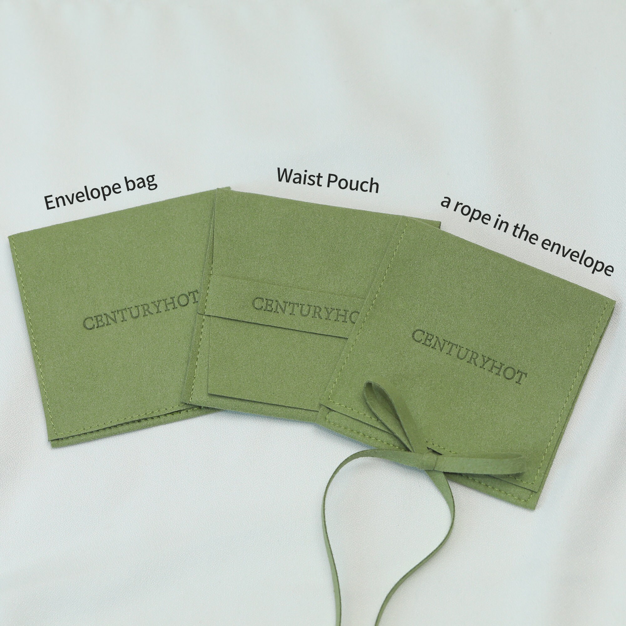 Small jewelry brands reduce inventory waste by 25% with low moq 50pcs grass green packaging bags (6×8cm to 15×20cm sizes) – from product introduction