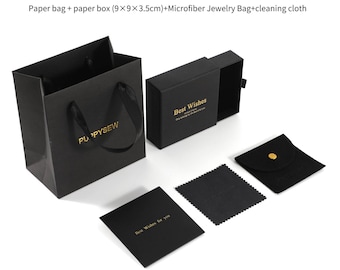 50 black custom logo Paper shopping bag halloween Customized package