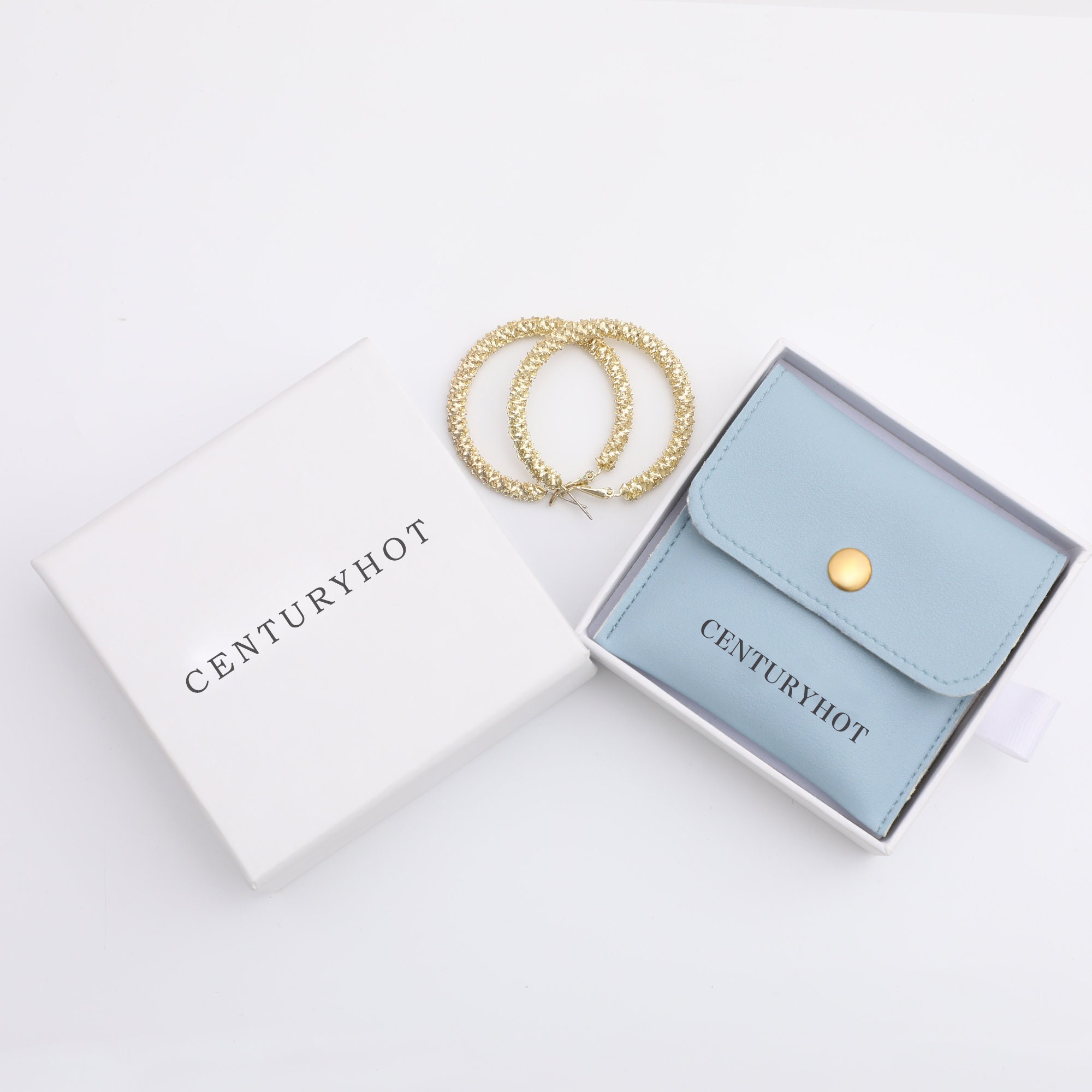 Customizable Logo Jewelry Box Set: Faux Leather Bag & Drawer Carton - Etsy