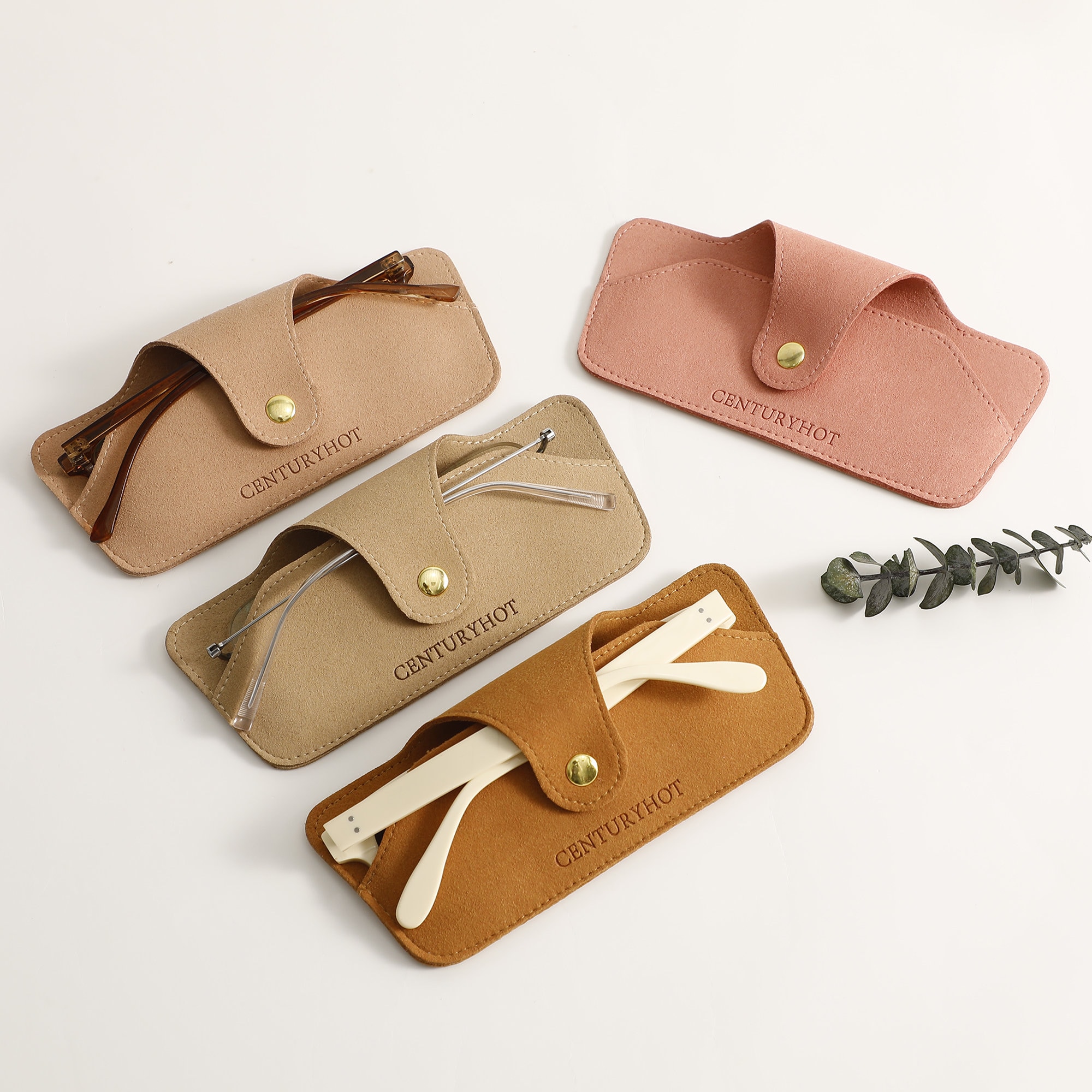 Small eyewear brands: 14mm microfiber snap bags prevent lens scratches (95% abrasion resistance, from product introduction)