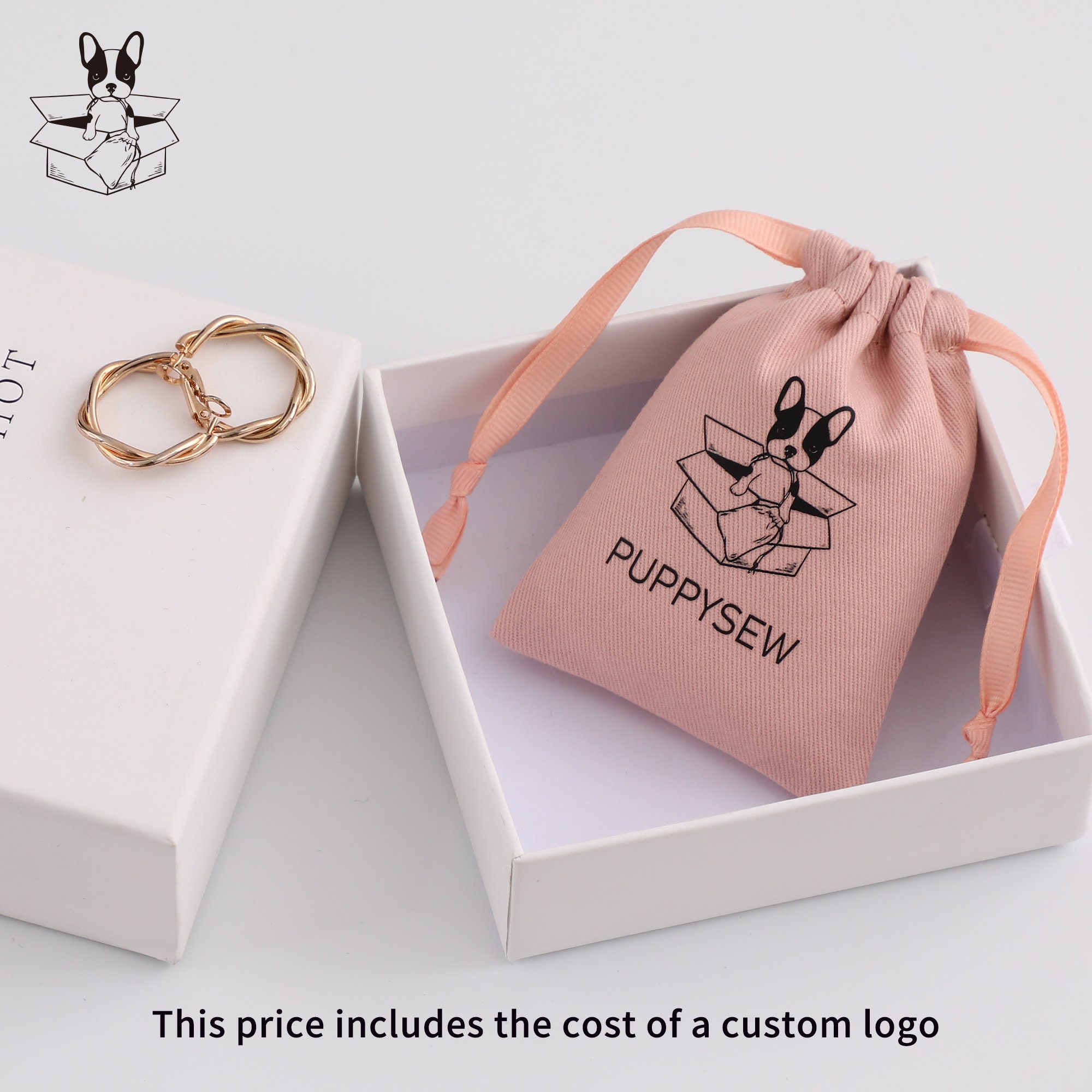 Small jewelry brands improve 58% brand recall with custom logo cotton drawstring pouches (MOQ 50) – 60% faster customization than traditional suppliers (from product introduction)