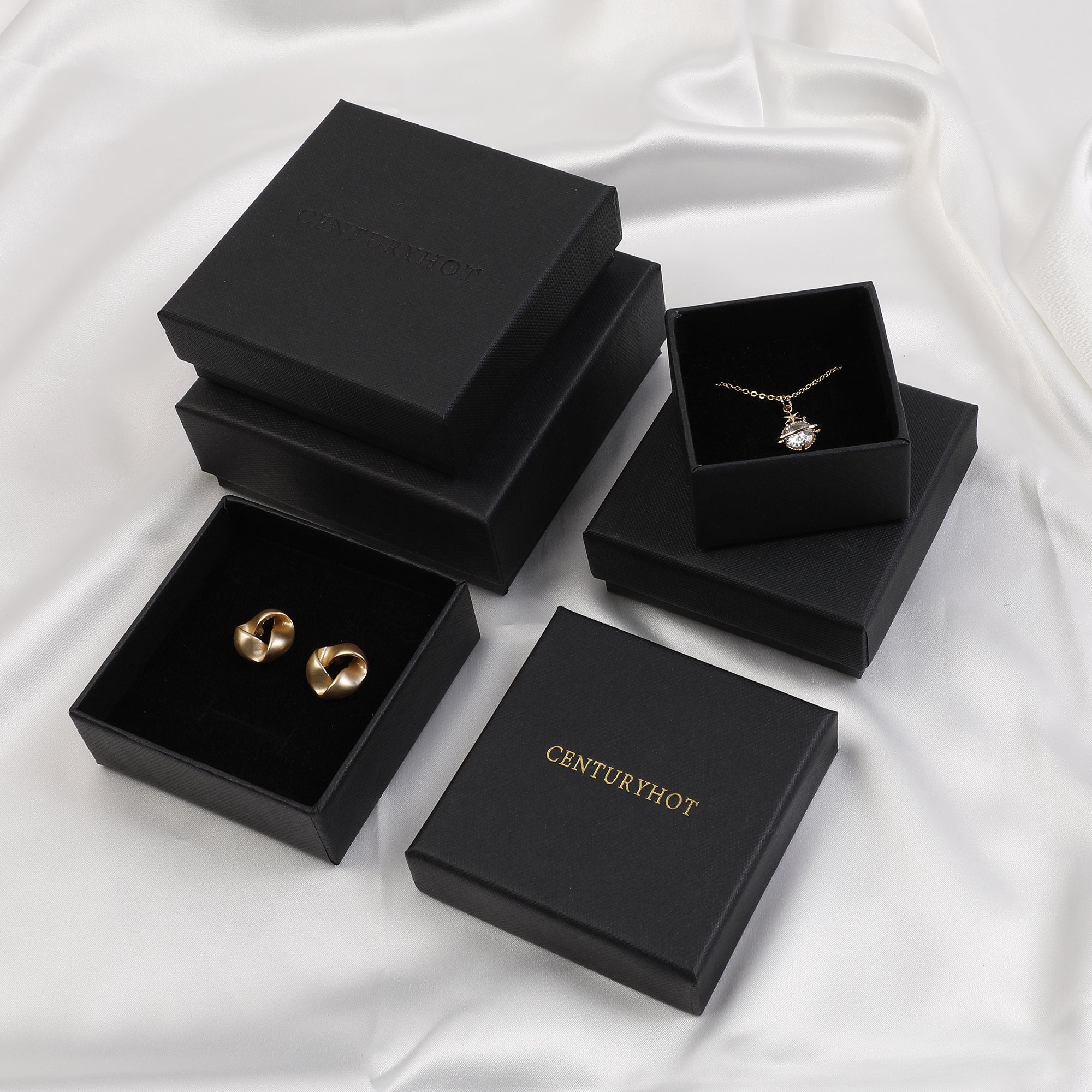 Custom Logo, Branding: Small business Halloween packaging Halloween foam snap box with custom gold logo, single-color printing included in price for brand visibility