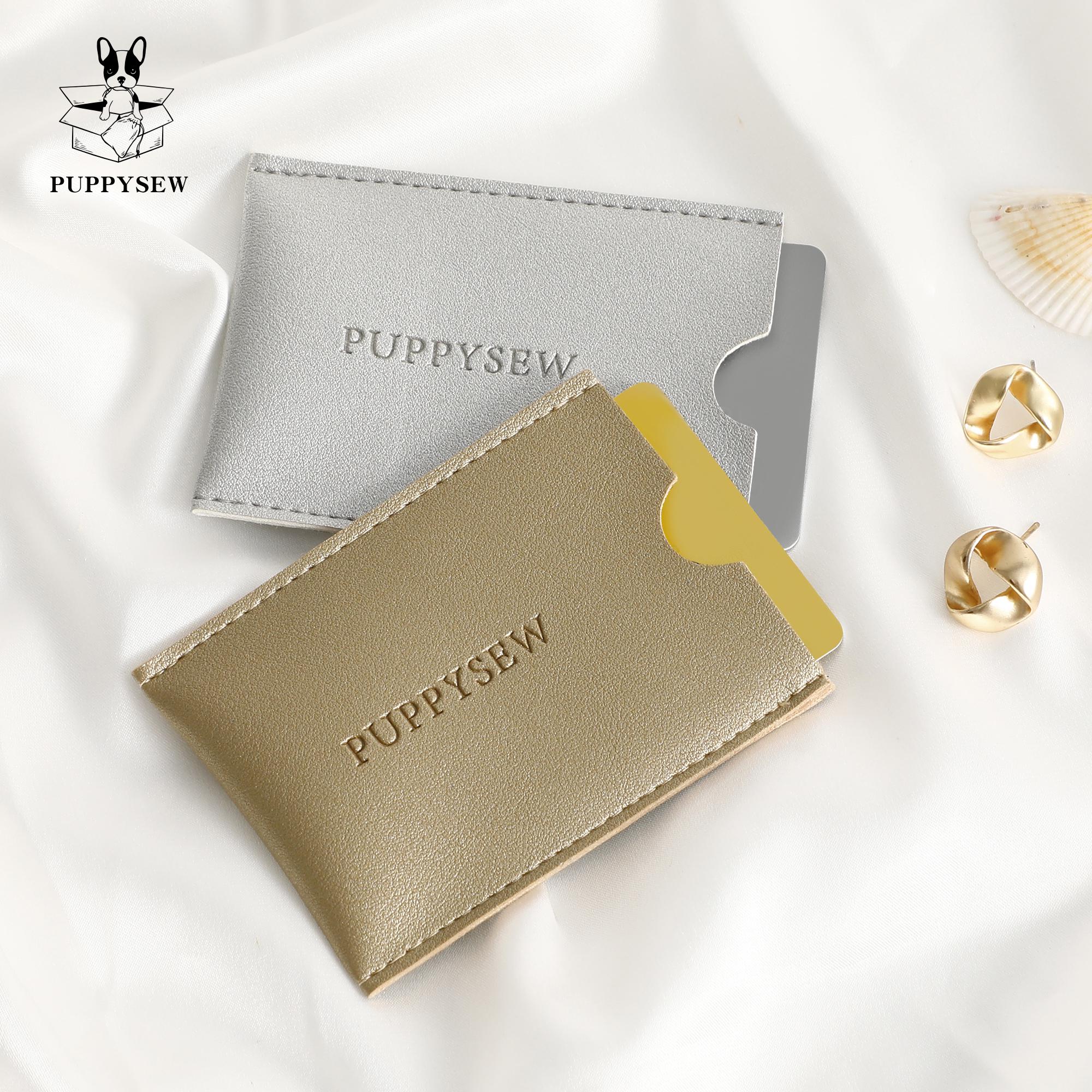 Small jewelry brands, card bending, 8.8*6.5cm artificial leather card bags, 2% damage rate