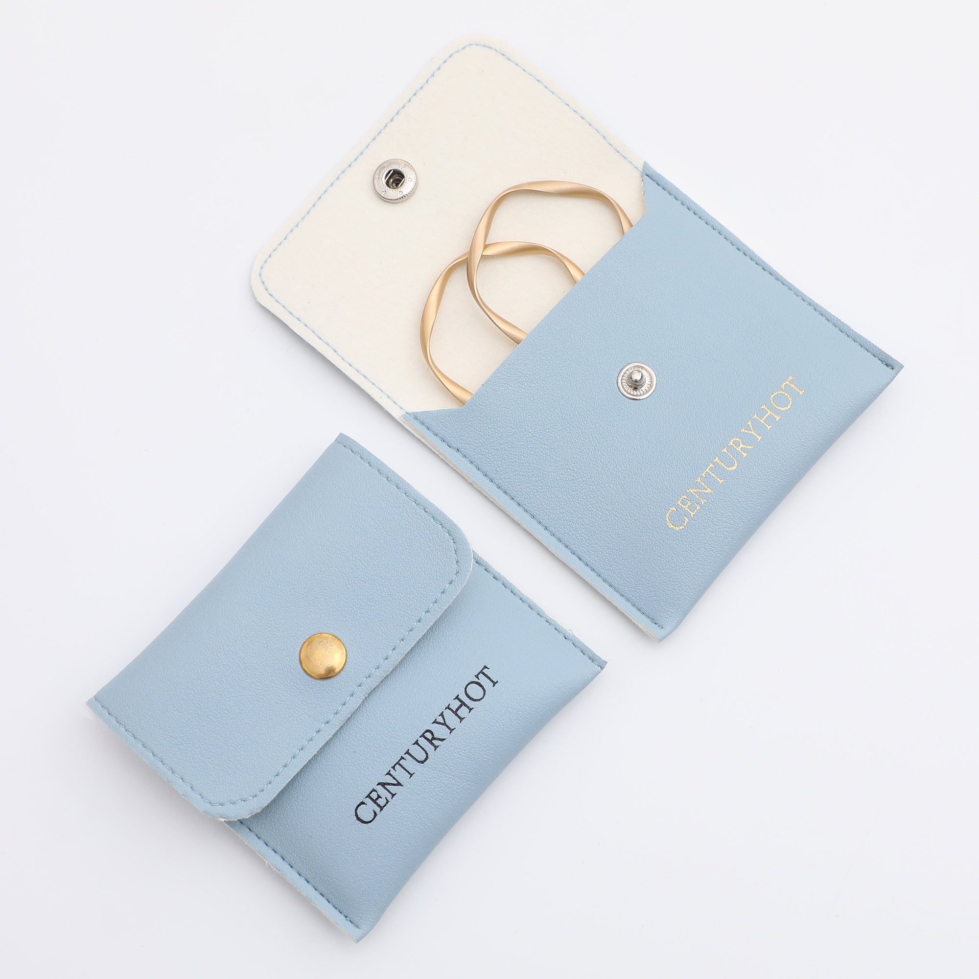 Small jewelry brands prevent 90% of jewelry scratches with 8x8cm superfine fiber snap button bags (from product introduction)