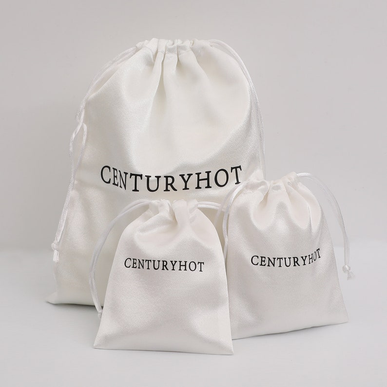 100 Pieces Satin Drawstring Bags Custom Dust Bags Jewelry Etsy