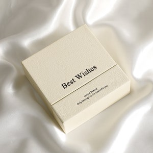 PUPPYSEW 50pcs 9*9*3.5cm Paper box custom necklace ring box with sponge personalized logo Exquisite jewelry package split drawer box